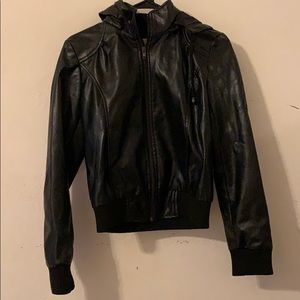 New leather jacket